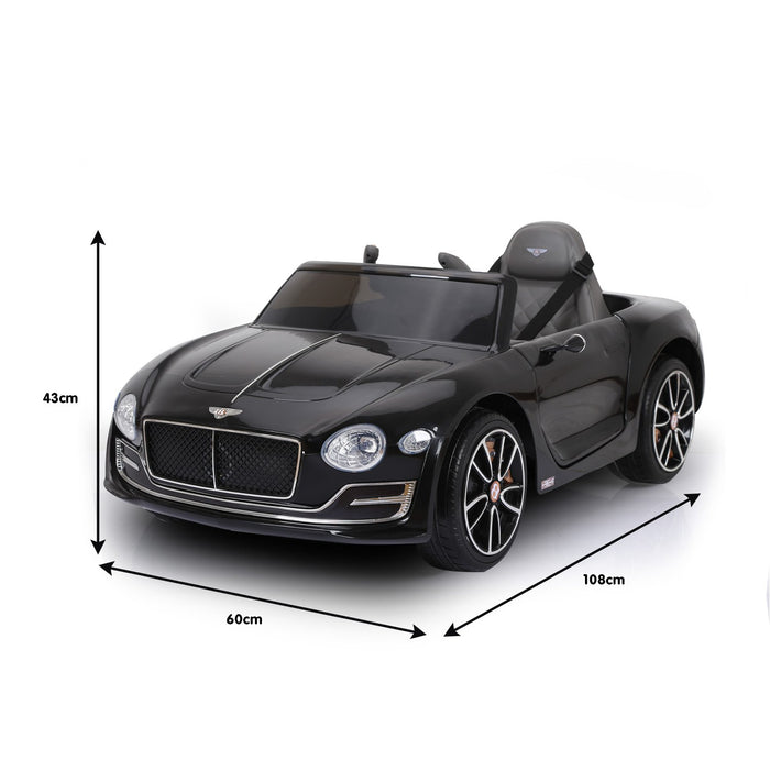 Bentley Inspired Kids Ride On Car with Remote Control | Black