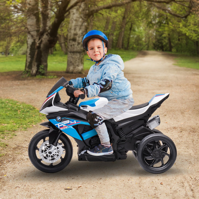 BMW Licensed HP4 Kids Ride On Motorbike Motorcycle | Blue/Black