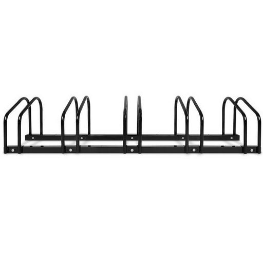 Stand Tall Portable 5 Bike Parking Rack Stand | Black