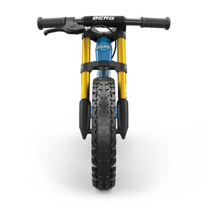 Berg Biky Balance Bike with Off Road Tyres & Handbrake | Sky Racing Blue