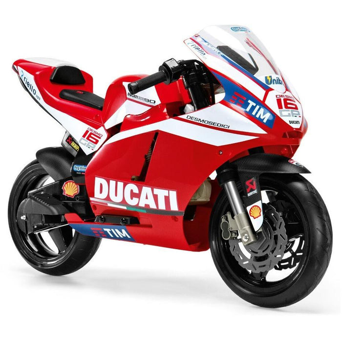 Peg Perego Officially Licensed Ducati Moto GP Kids Ride On Motorbike | Racing Red