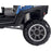 Peg Perego Officially Licensed Polaris Ranger Two Seater Off Road Kids Ride On Car | Blue/Black