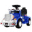 Big Rig Truck Deluxe Kids Ride On Car | Blue