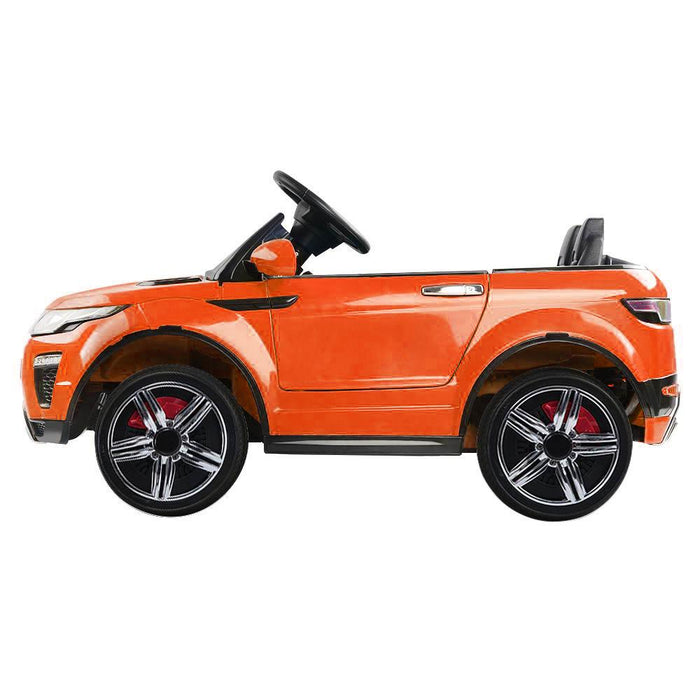 Range Rover Evoque Inspired Kids Ride On Car with Remote Control | Flame Orange