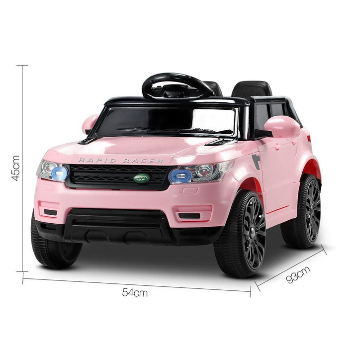 Range Rover Inspired Kids Ride On Car with Remote Control |  Soft Pink (Limited Edition)