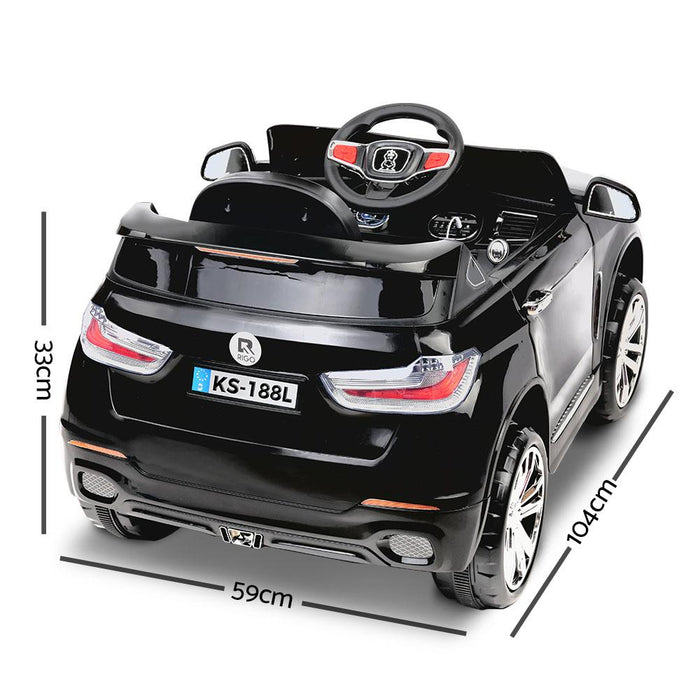 BMW X5 Inspired Kids Ride On SUV with Remote Control | Black (Limited Edition)