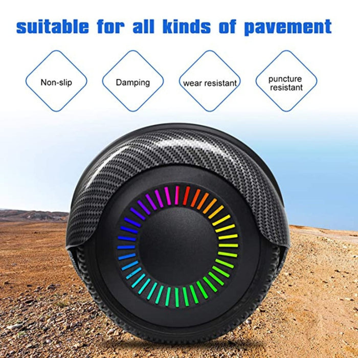 Smart-S W1 Hoverboard Personal Transport by Funado | Carbon Fibre Grey