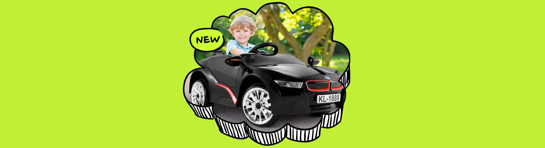 BMW i8 Inspired Kids Ride On Car