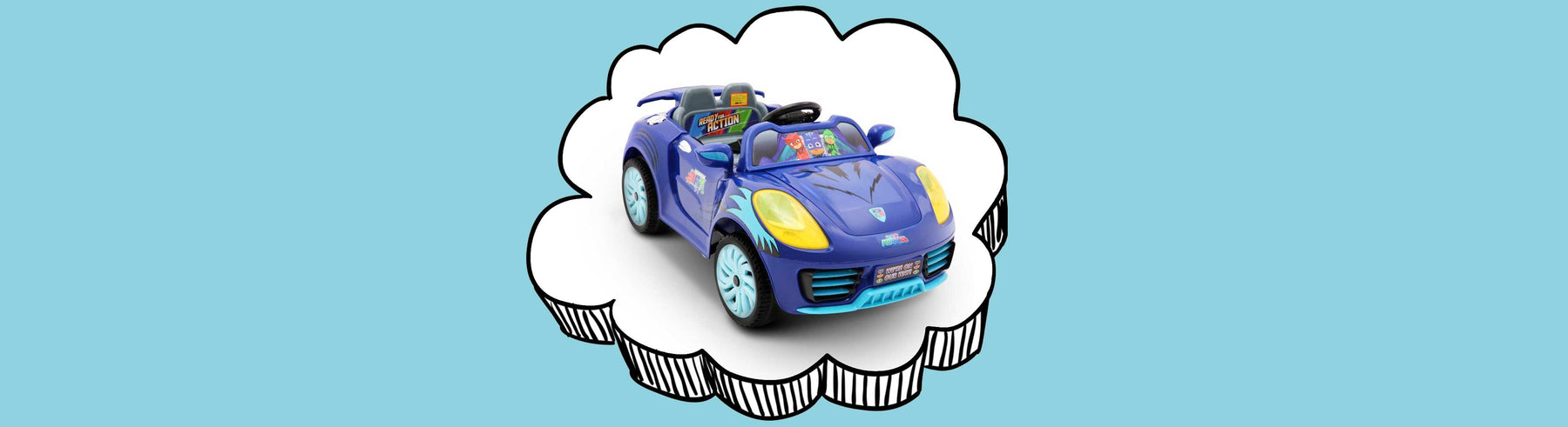 Disney Licensed PJ Masks Kids Ride On Car