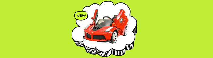 Ferrari LaFerrari Officially Licensed Kids Ride On Car with Remote Control