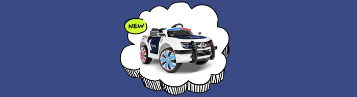 Ford Explorer Police Inspired Kids Ride On Car with Remote Control