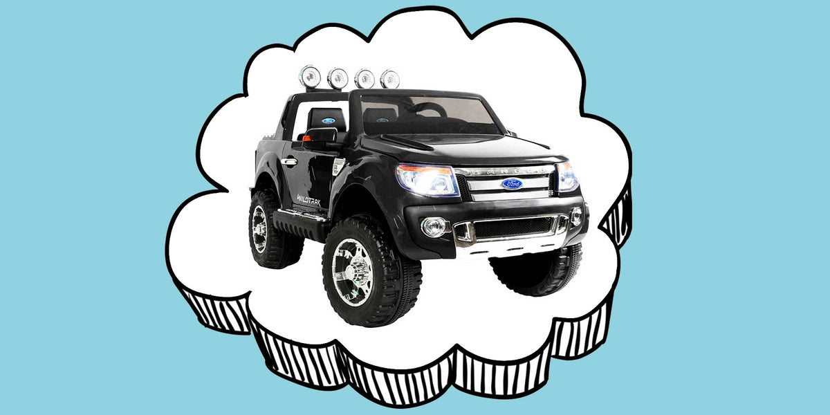 Ford Licensed F150 Ranger Deluxe Kids Ride On Car with Remote Control ...