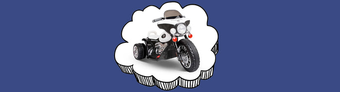 Harley Davidson Inspired Kids Ride On Motorbike Motorcycle