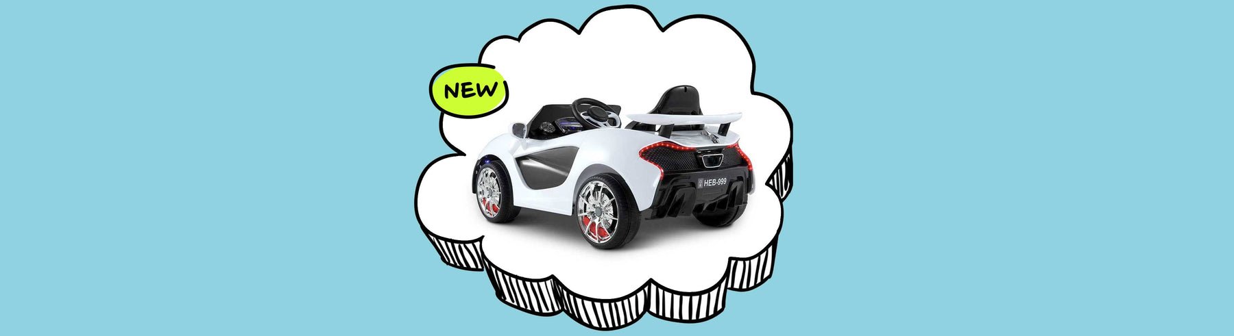 McLaren Inspired Kids Ride on Car with Remote Control