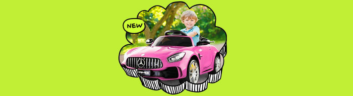 Mercedes Benz AMG GT R Licensed Kids Ride On Car with Remote Control