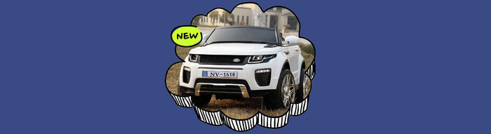 Range Rover Evoque Inspired Kids Ride On Car with Remote Control