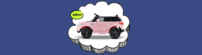 Range Rover inspired Kids Ride On Car_Pink