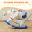 Kids 4 in 1 Push & Rocking Horse Buddy | Unicorn White