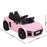 Audi R8 Spyder Licensed Kids Ride On Car with Remote Control Baby Pink