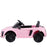 Audi R8 Spyder Licensed Kids Ride On Car with Remote Control Baby Pink