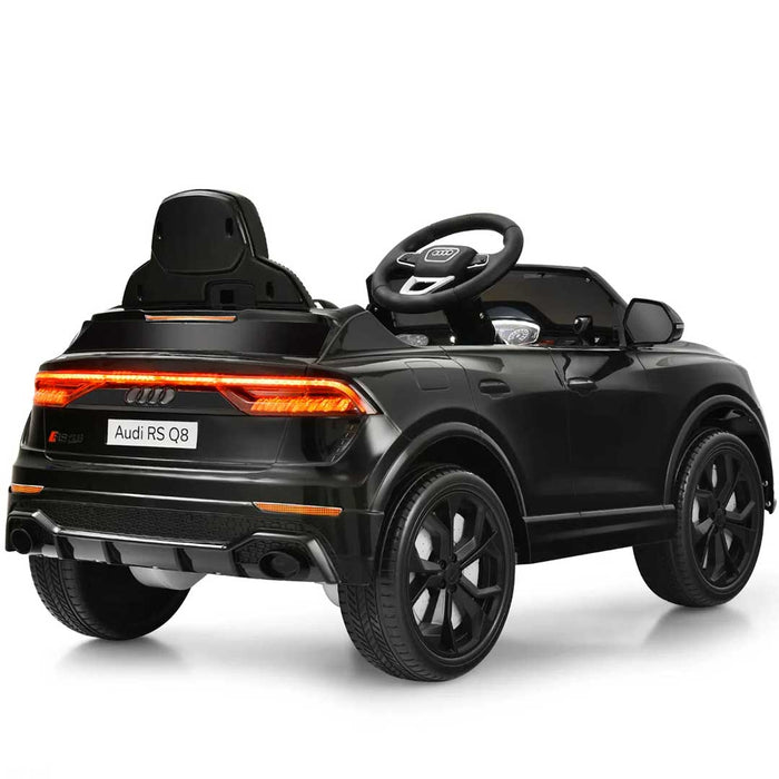 Audi RS Q8 Officially Licensed Kids Ride On Car with Remote Control |  Mythos Black