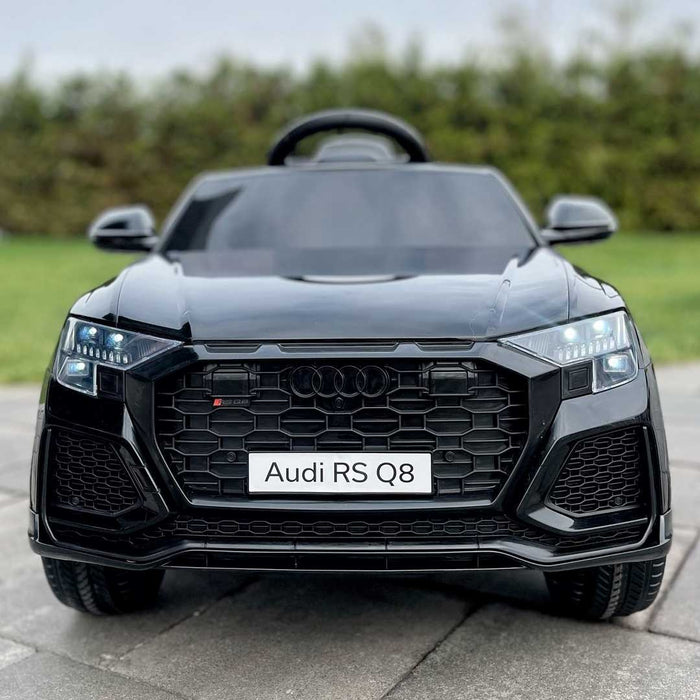 Audi RS Q8 Officially Licensed Kids Ride On Car with Remote Control |  Mythos Black