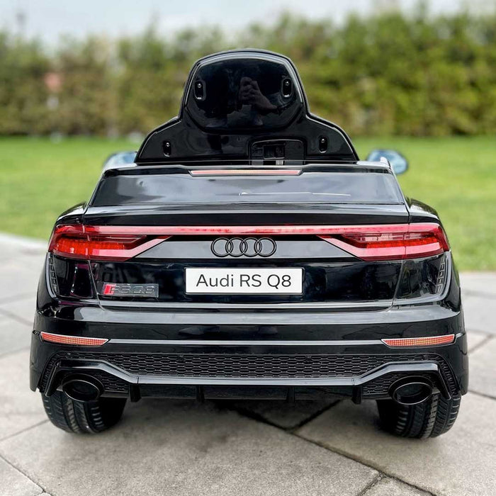 Audi RS Q8 Officially Licensed Kids Ride On Car with Remote Control |  Mythos Black