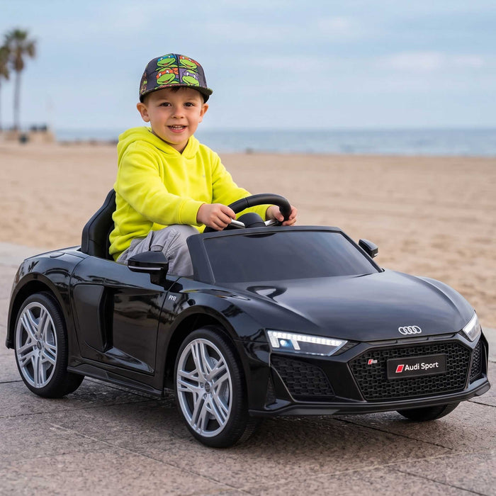 Audi Sport Officially Licensed Kids Ride On Car with Remote Control Black