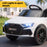 Audi RS3 Licensed Kids Ride On Car with Remote Control Candy White