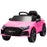 Audi RS3 Licensed Kids Ride On Car with Remote Control Hot Pink