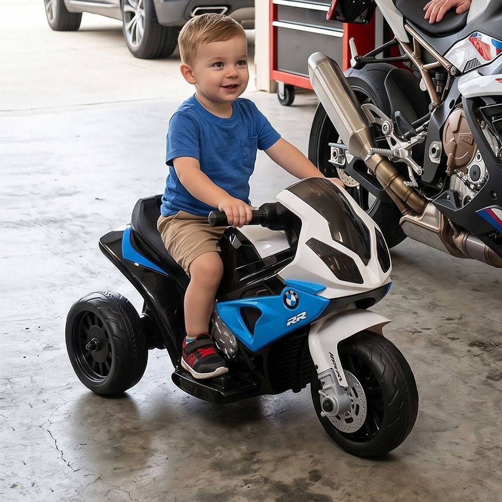 BMW Licensed S1000RR Kids Ride On Motorbike Motorcycle | Blue (Limited Edition)