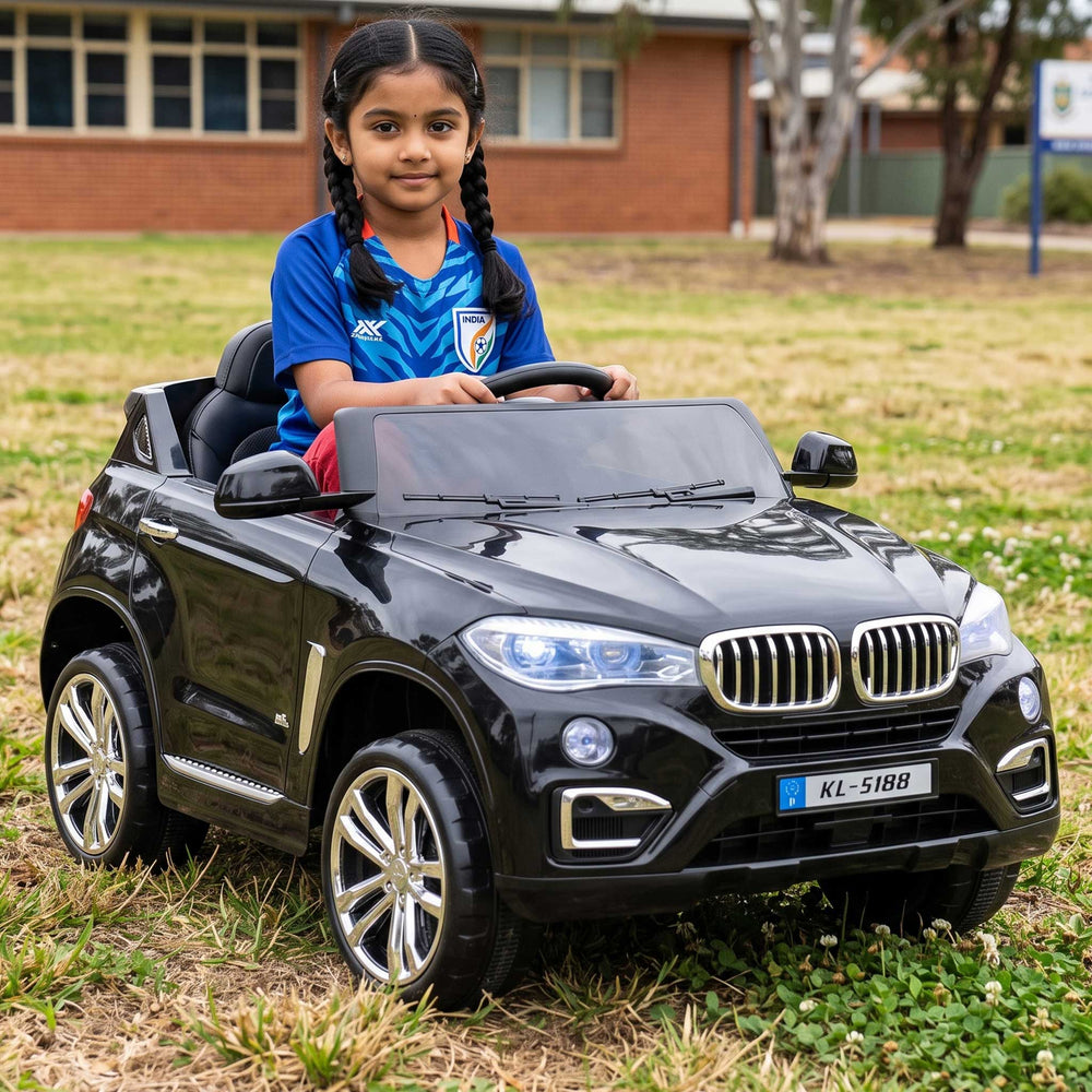 BMW X5 Inspired Kids Ride On SUV with Remote Control | Black (Limited Edition)