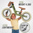 Berg Biky Balance Bike with Detachable Backpack Retro Green
