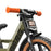 Berg Biky Trail Balance Bike with Handbrake Army Green with Orange