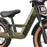 Berg Biky Trail Balance Bike with Handbrake Army Green with Orange