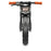 Berg Biky Trail Balance Bike with Handbrake Army Green with Orange