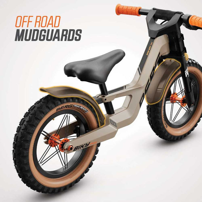 Berg Biky Trail Balance Bike with Handbrake Sand with Orange