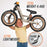 Berg Biky Trail Balance Bike with Handbrake Sand with Orange