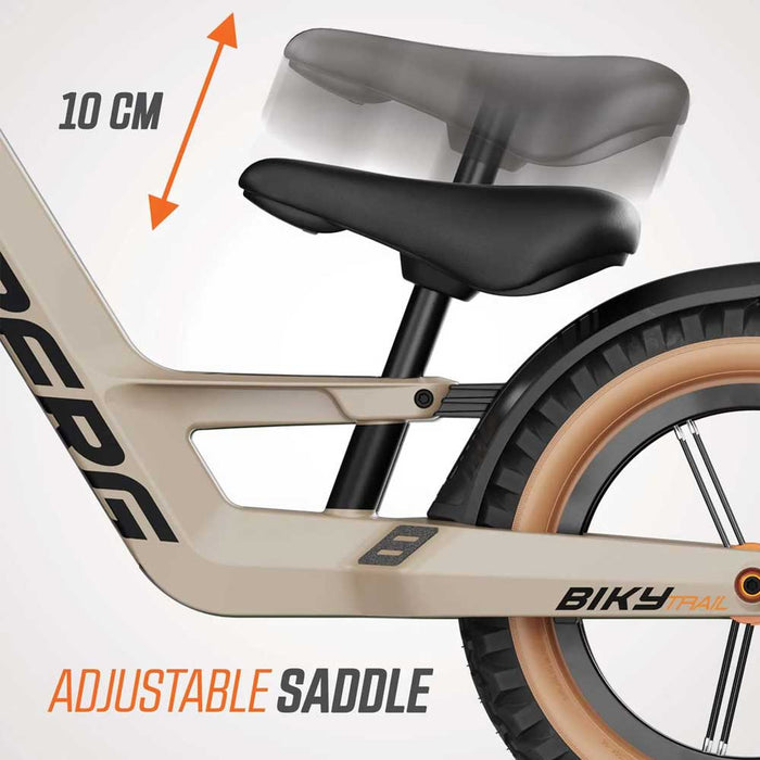 Berg Biky Trail Balance Bike with Handbrake Sand with Orange