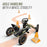 Berg Buddy Kids Pedal Powered Go Kart Forest Trail Green