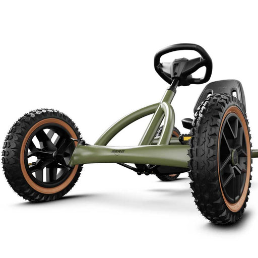 Berg Buddy Kids Pedal Powered Go Kart Forest Trail Green