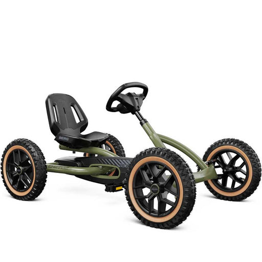 Berg Buddy Kids Pedal Powered Go Kart Forest Trail Green