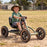 Berg Buddy Kids Pedal Powered Go Kart Forest Trail Green