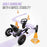 Berg Buddy Kids Pedal Powered Go Kart Pastel Purple