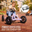 Berg Buddy Kids Pedal Powered Go Kart Pastel Purple