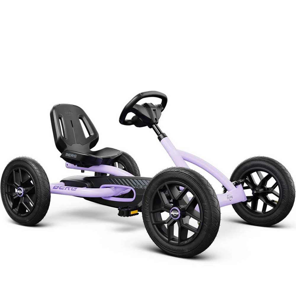 Berg Buddy Kids Pedal Powered Go Kart Pastel Purple