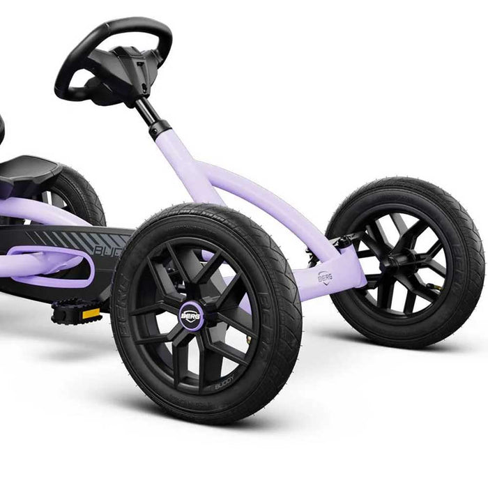 Berg Buddy Kids Pedal Powered Go Kart Pastel Purple