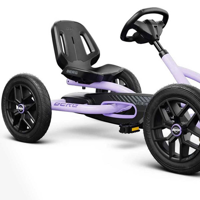 Berg Buddy Kids Pedal Powered Go Kart Pastel Purple