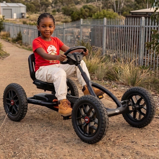 Berg Buddy Kids Pedal Powered Go Kart Shadow Black