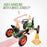 Berg Buddy Officially Licensed Fendt Kids Pedal Powered Go Kart Classic Tractor Green and Red